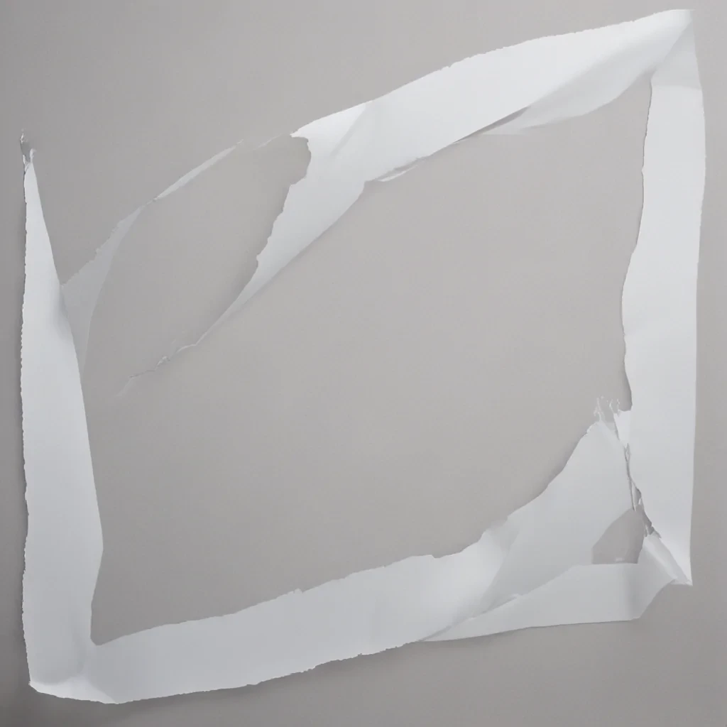 torn paper transparent