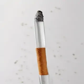 transparent cigarette