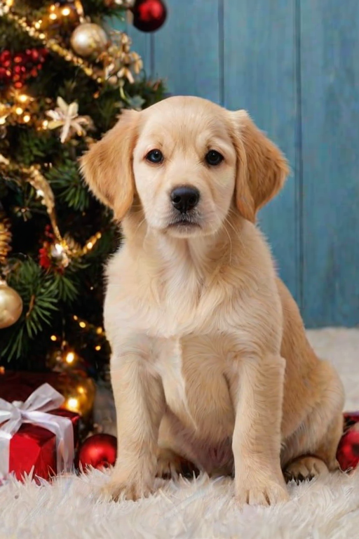 dog christmas backgrounds