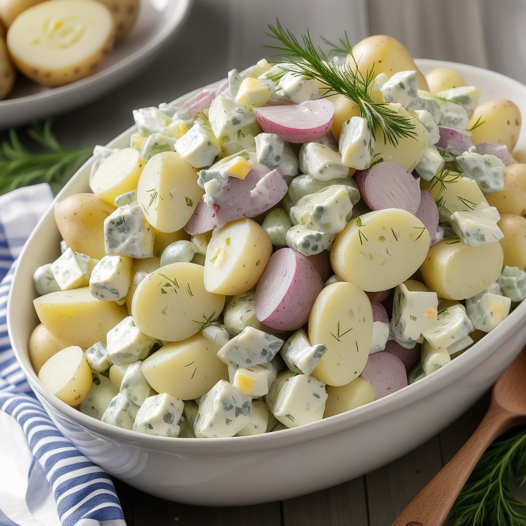 potato salad recipe with dill pickle
