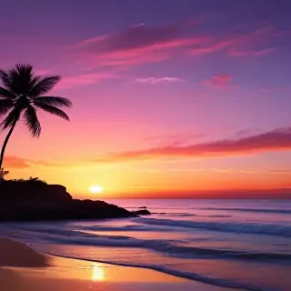 cute sunset wallpaper