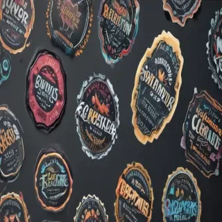 stickers mockup