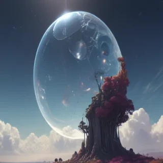 transparent thought bubble