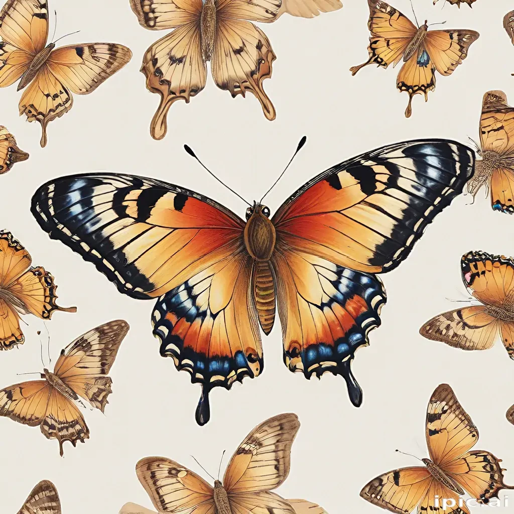 pictures of butterflies to draw