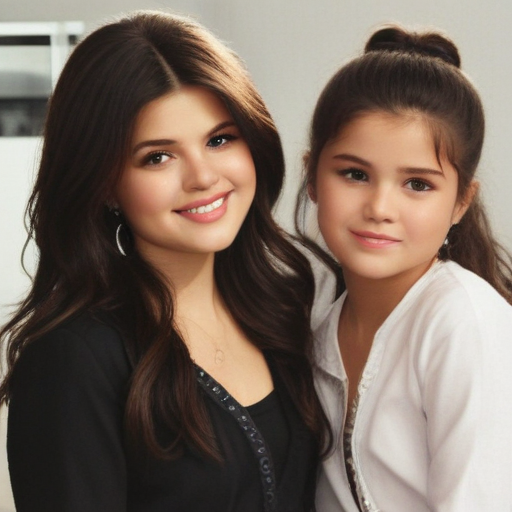 selena gomez child