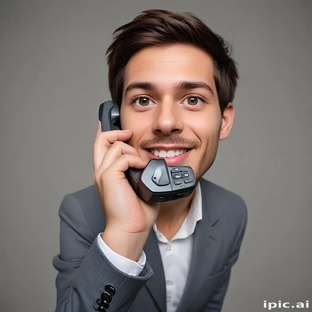 hold phone png