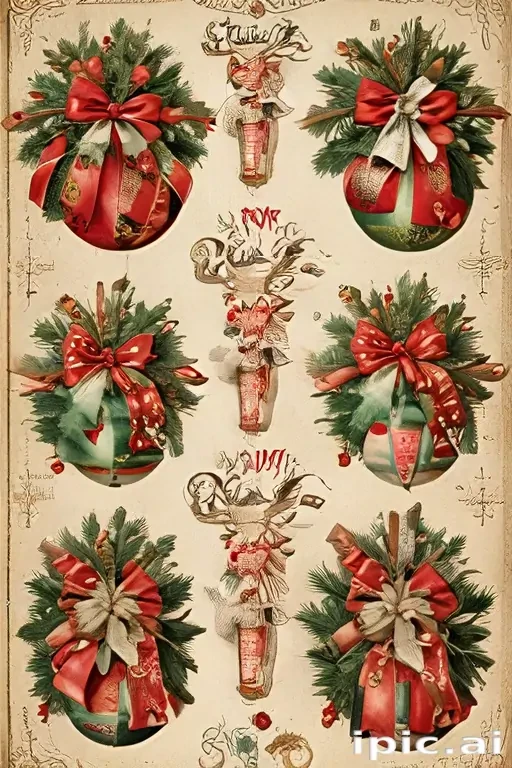 printable vintage christmas images