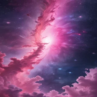 pink galaxy wallpaper