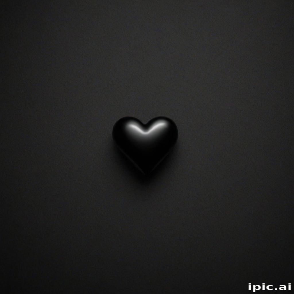 black heart background