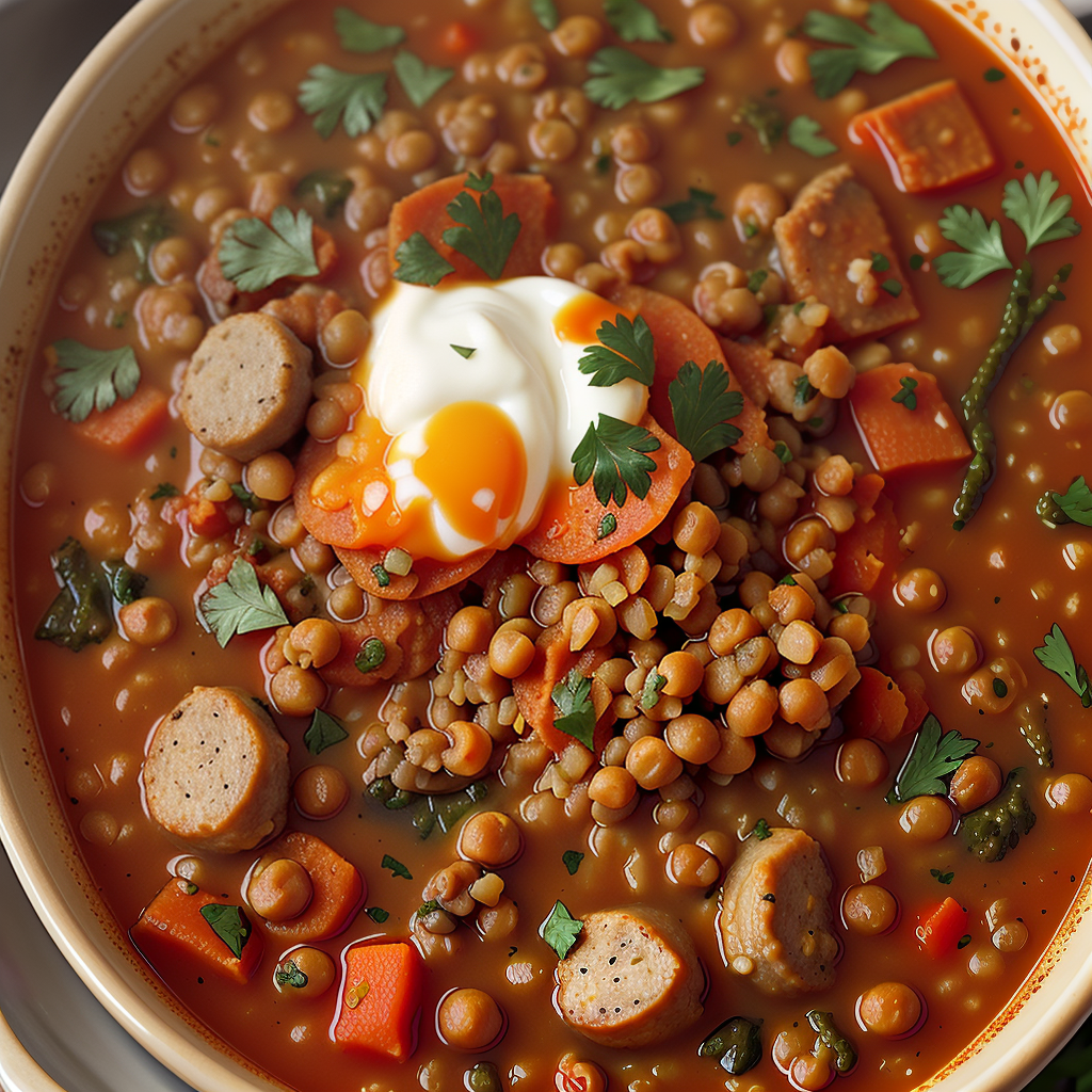 recipe carrabba's sausage lentil soup
