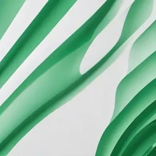 green and white background