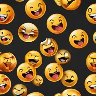 laugh emoji transparent background