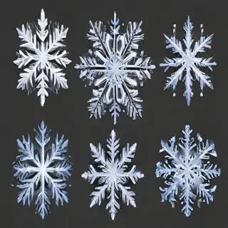 snowflake transparent background