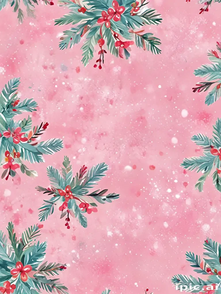 girly cute christmas wallpaper