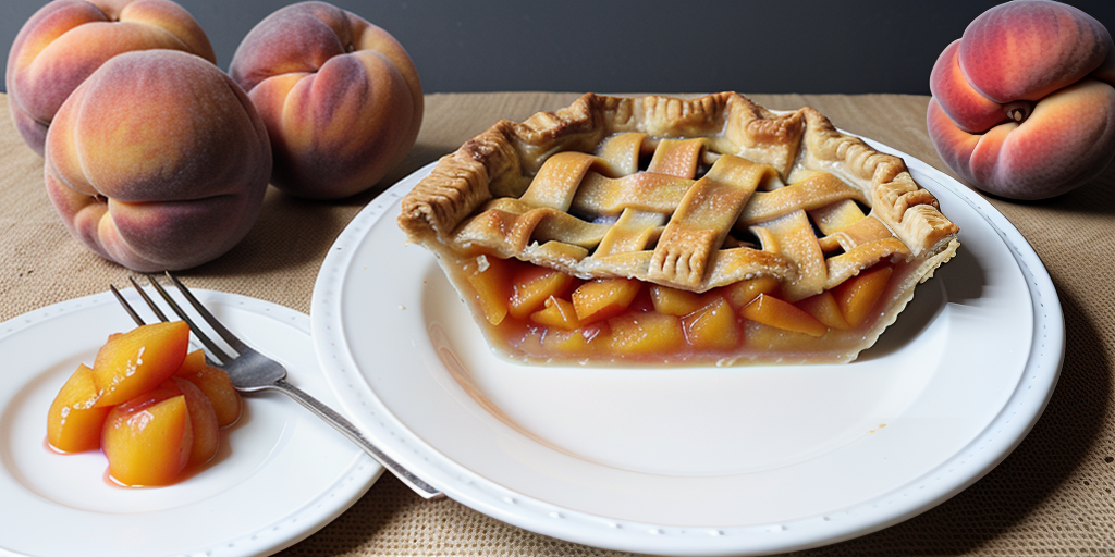 peach pie canned peaches recipe