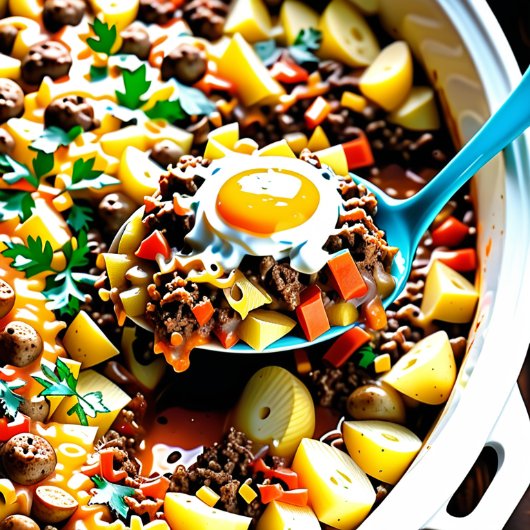 hamburger potato casserole crock pot