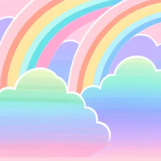 rainbow pastel wallpaper