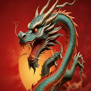 chinese dragon background