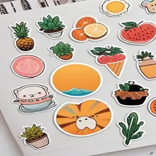 aesthetic printable stickers