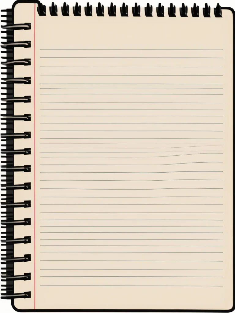 notebook paper png