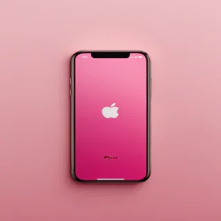 iphone pink background