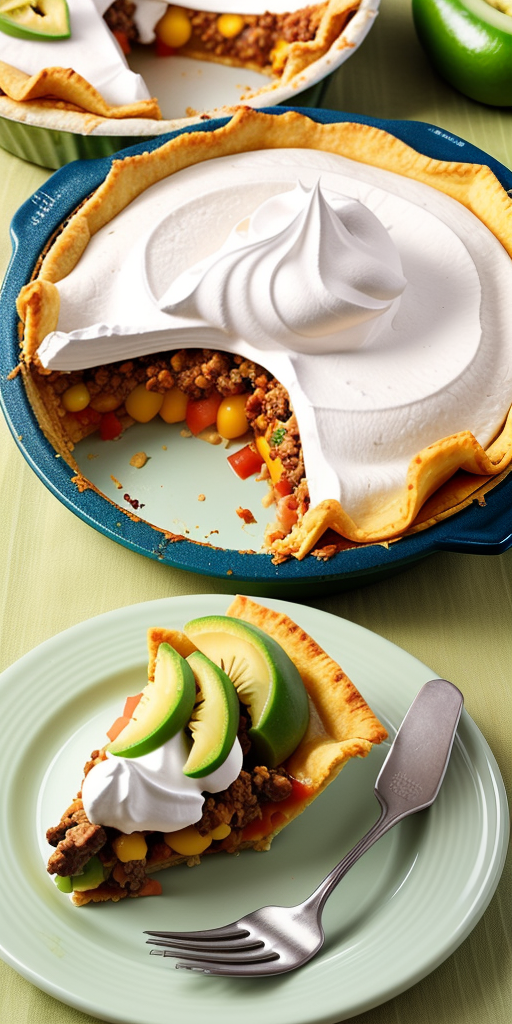 taco pie recipe with tortillas