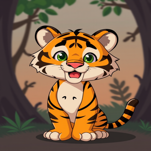 tiger cartoon images