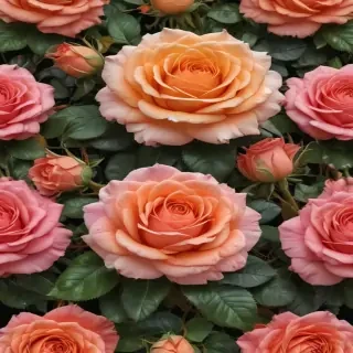 rose border