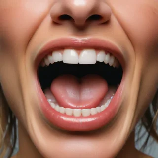 mouth transparent