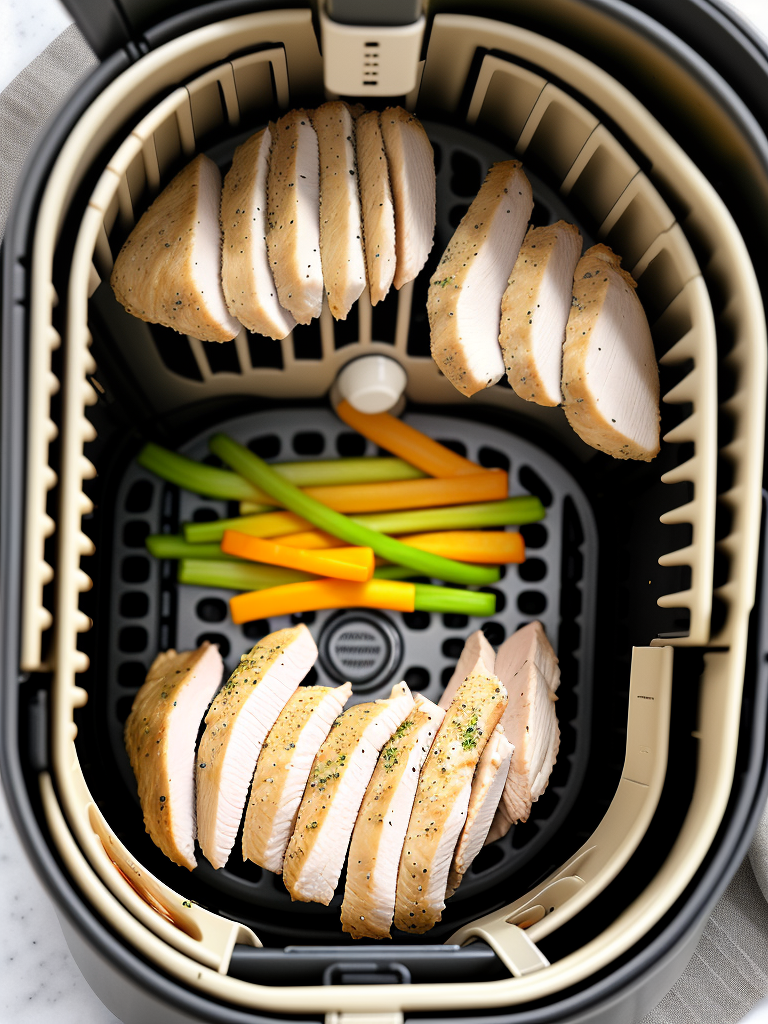air fryer thin sliced chicken breast