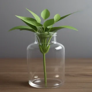 transparent plant