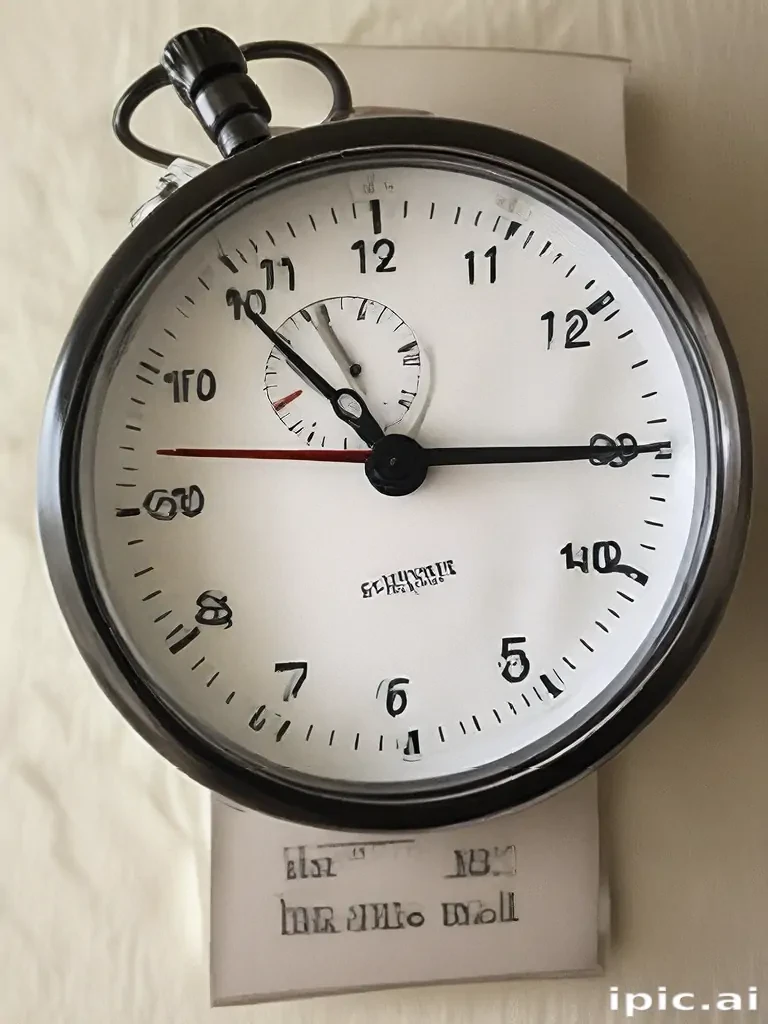 set a timer for 10 minutes