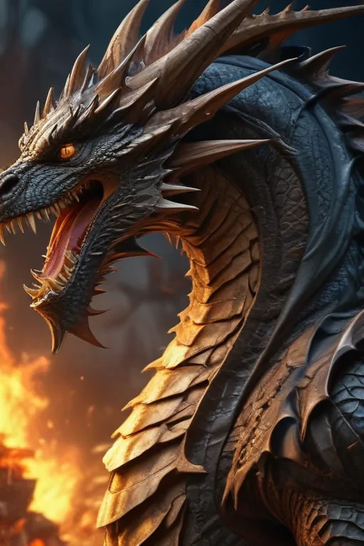 dragon backround