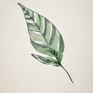 leaf doodle