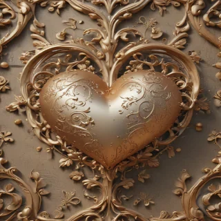 wallpaper 3d heart
