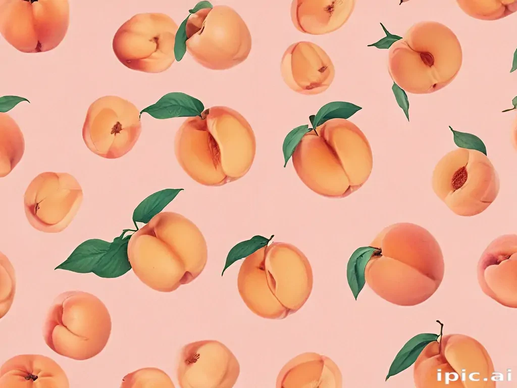 peach background aesthetic