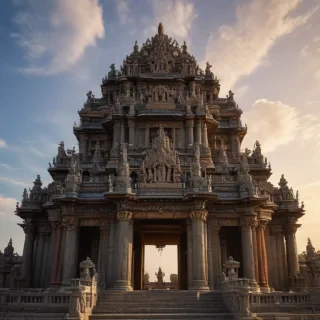 temple background