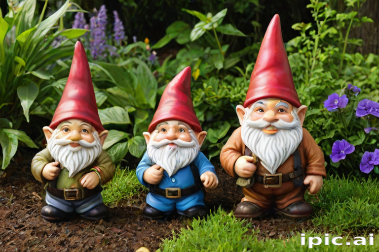 garden gnomes