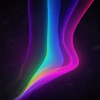 neon color background