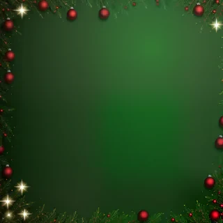 christmas background green