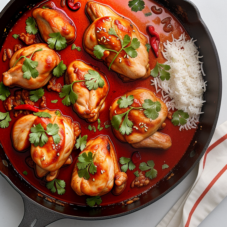 what to serve with chilli chicken