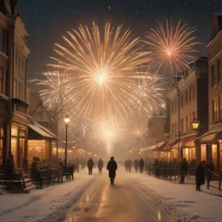 vintage new years images