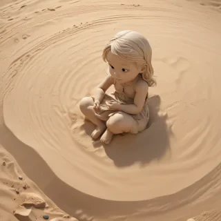 cartoon sand