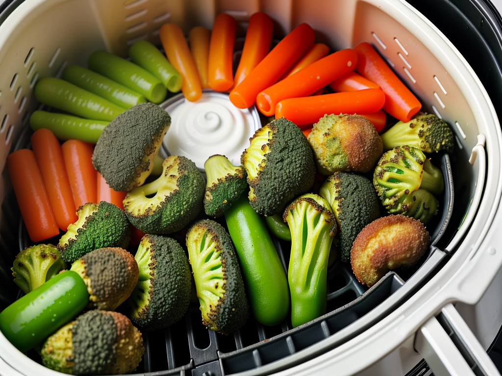 how to cook frozen vegetables in air fryer