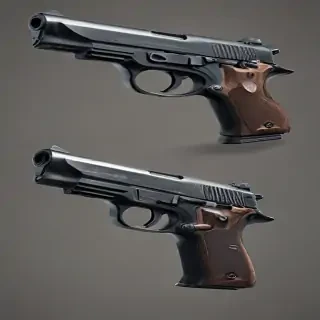 gun with transparent background