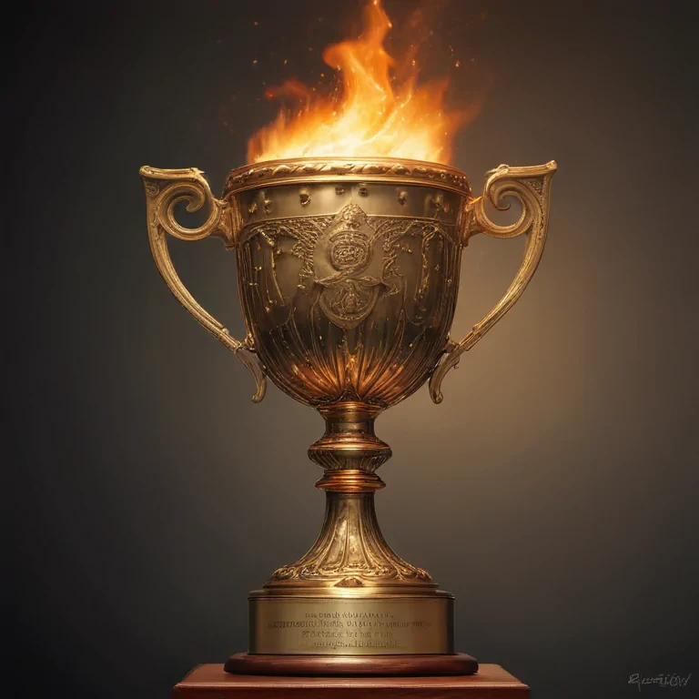 trophy drawing
