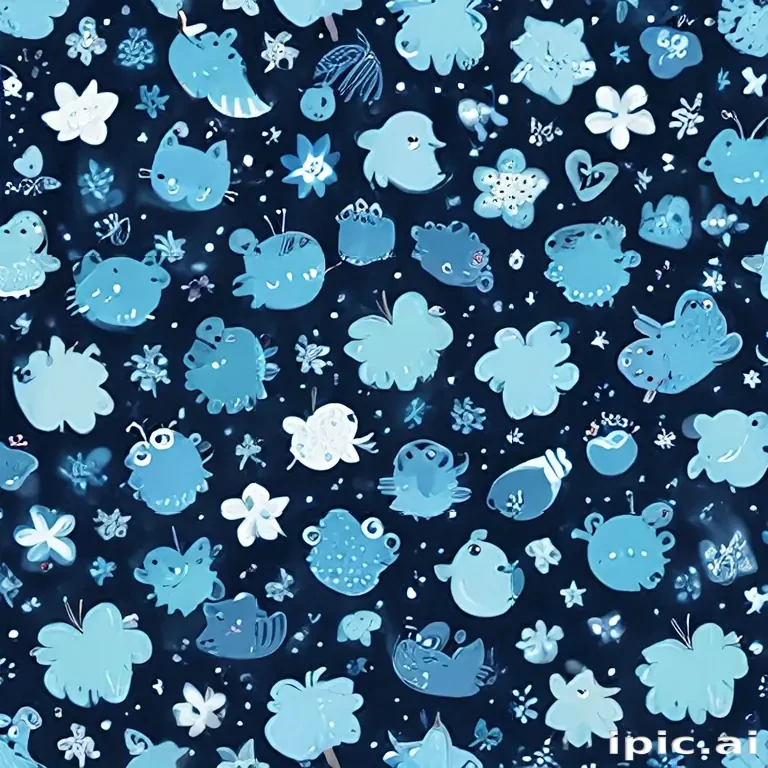 cute backgrounds blue