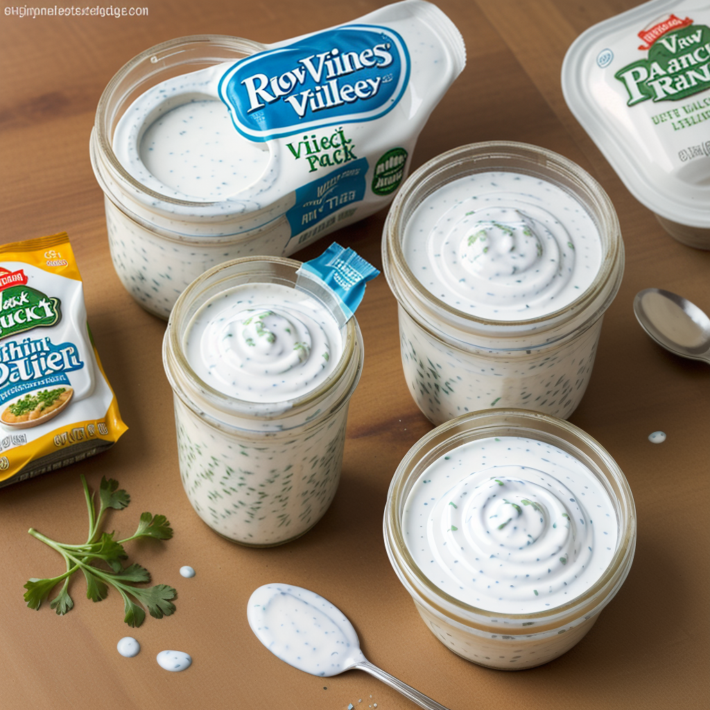 how to make ranch dressing with hidden valley packet