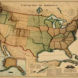 united states of america map