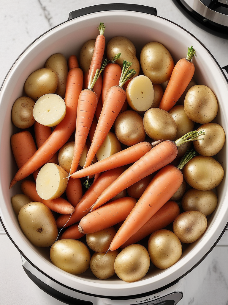 instant pot carrots and potatoes